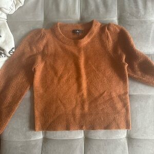 Lulu orange sweater worn 2 times